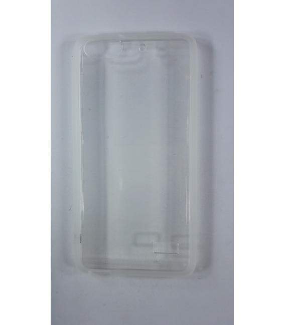 Funda de gel TPU carcasa silicona para Huawei Ascend G Play Transparente