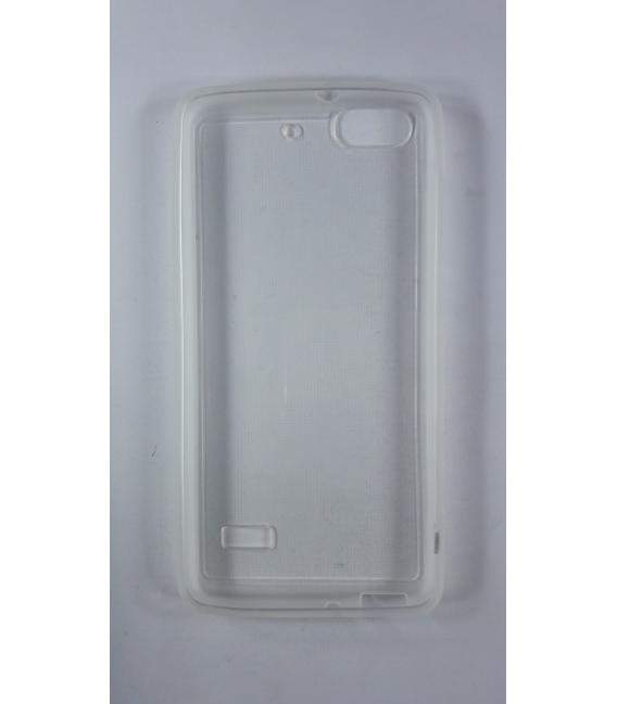 Funda de gel TPU carcasa silicona para Huawei Ascend G Play Transparente