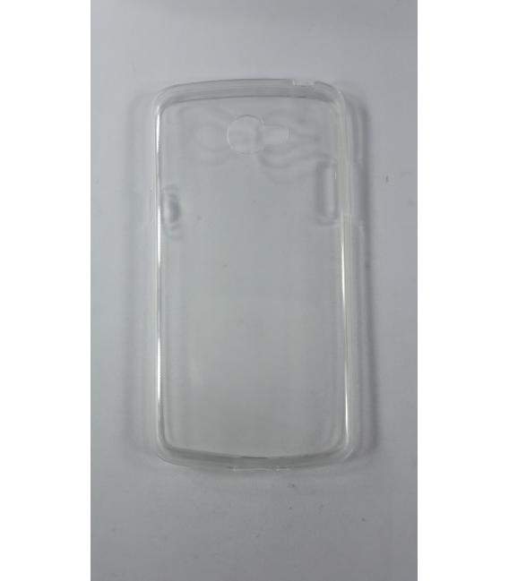 Funda de gel TPU carcasa protectora silicona para LG Optimus K5 Transparente