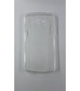 Funda de gel TPU carcasa protectora silicona para LG Optimus K5 Transparente