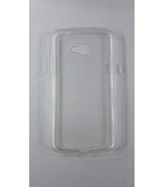 Funda de gel TPU carcasa protectora silicona para LG Optimus K5 Transparente