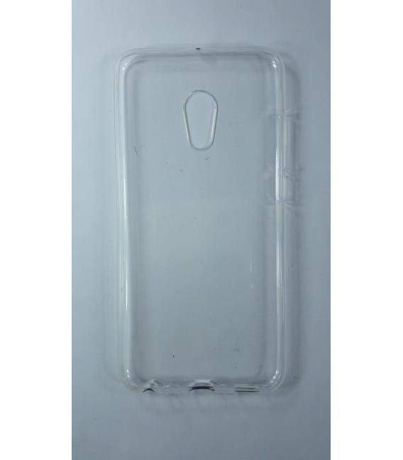 Funda de gel TPU carcasa protectora silicona para Meizu PRO 6 Transparente