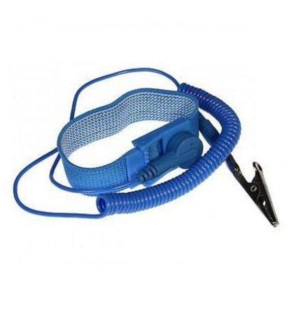 Pulsera Antiestatica ajustable para electronica e informatica reparación móviles