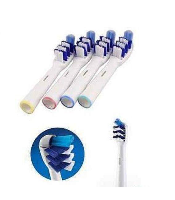 4X Recambios cepillo de dientes TRIZONE compatibles para Braun ORAL B