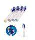 4X Recambios cepillo de dientes TRIZONE compatibles para Braun ORAL B