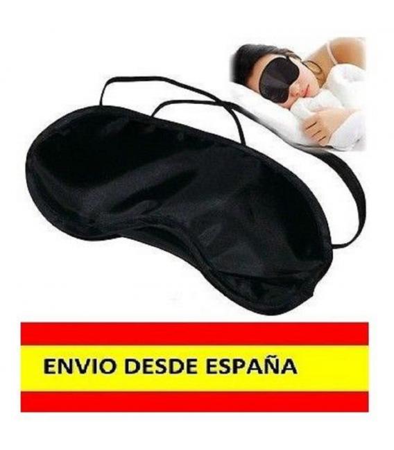 Antifaz Negro Mascara para Dormir Relajarse Viajar Tren Avion Cama DESDE ESPAÑA