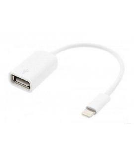 Cable adaptador de datos OTG USB hembra para Apple lightning 8 Pines iphone ipad