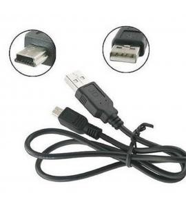 Cable cargador o de datos USB 2.0 a Mini USB B 5 para MP3 movil Camara MANDO PS3