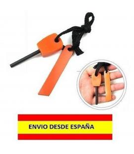 Encendedor Pedernal de Magnesio para Supervivencia acampada Fuego chispa mechero
