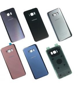 Tapa trasera de bateria cristal trasero para Samsung Galaxy S8+ S8 Plus Elige color