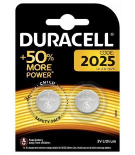 Pilas de boton Duracell bateria original Litio CR2025 3V en blister 5X Unidades