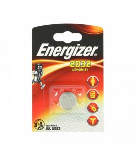 Pila de boton Energizer bateria original Litio CR2032 3V en blister 1X Unidad