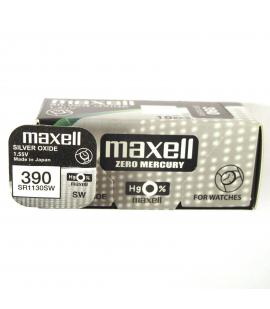 Pila de boton Maxell bateria original Oxido de Plata SR1130SW blister 1X Unidad
