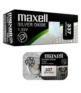 Pilas de boton Maxell bateria original Oxido de Plata SR416SW blister 10X Uds