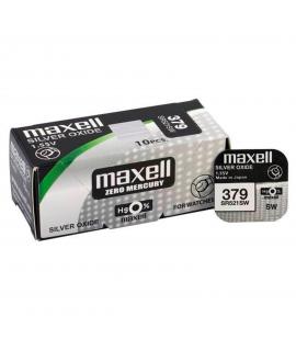 Pila de boton Maxell bateria original Oxido de Plata SR521SW blister 1X Unidad