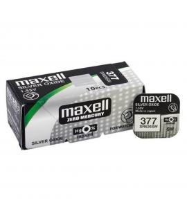 Pila de boton Maxell bateria original Oxido de Plata SR626SW blister 1X Unidad