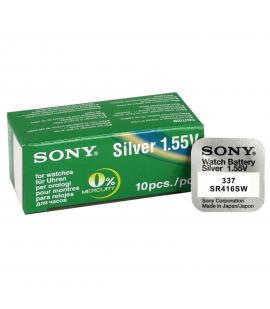 Pila de boton Sony bateria original Oxido de Plata SR416SW en blister 1X Unidad