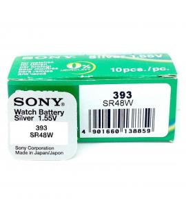 Pilas de boton Sony bateria original Oxido de Plata SR754W blister 10X Unidades