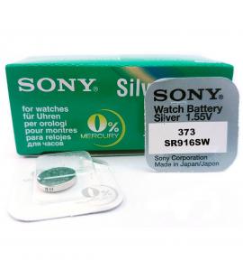 Pila de boton Sony bateria original Oxido de Plata SR916SW en blister 1X Unidad