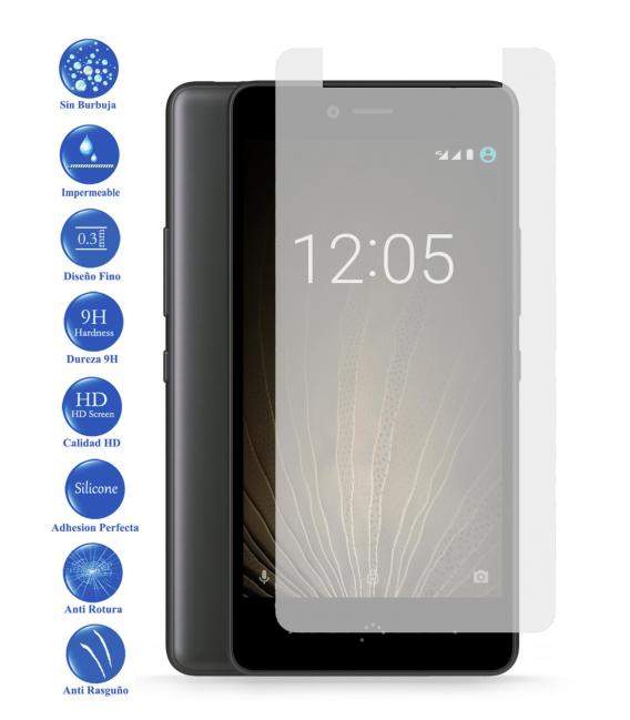Protector de Pantalla Cristal Templado Vidrio 9H Premium para BQ Aquaris U Lite