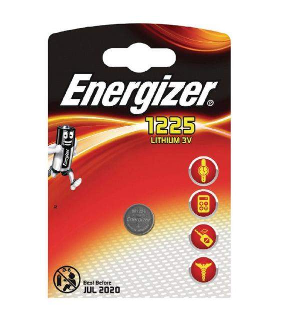 Pilas de boton Energizer bateria original Litio BR1225 3V blister 10X Unidades