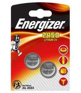 Pilas de boton Energizer bateria original Litio CR2450 3V en blister 4X Unidades