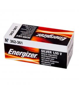 Pilas de boton Energizer bateria original Oxido de Plata SR721 blister 10X Uds