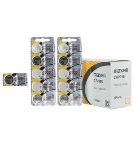Pilas de boton Maxell bateria original Litio CR2016 NEW 3V blister 5X Unidades
