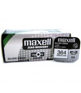 Pila de boton Maxell bateria original Oxido de Plata SR621SW blister 1X Unidad