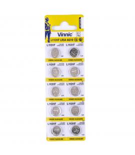 Pilas de boton Vinnic bateria original Alcalina L626F 1,5V blister 10X Unidades