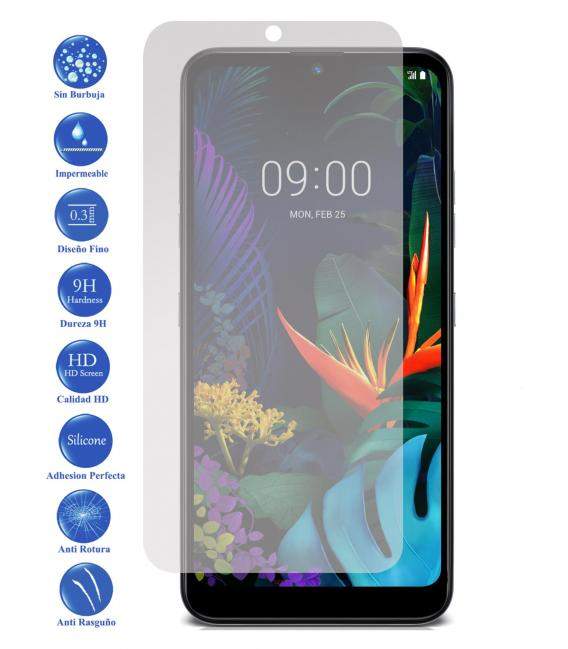 Protector de Pantalla Cristal Templado Vidrio 9H Premium para LG Q60