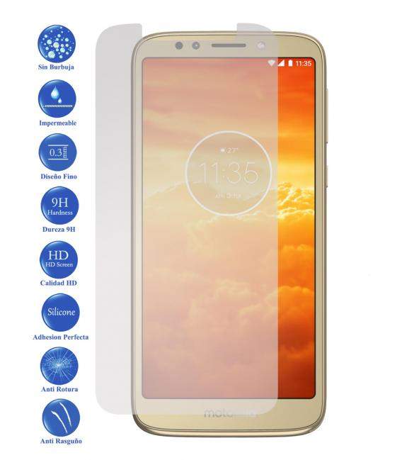 Protector de Pantalla Cristal Templado Vidrio Premium para Motorola Moto E5 Play