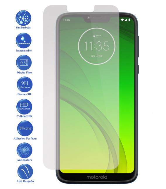 Protector de Pantalla Cristal Templado Vidrio Premium para Motorola Moto G7 Play