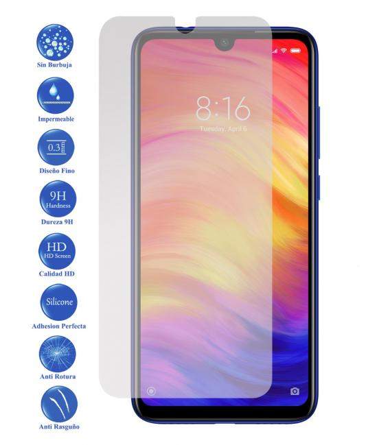 Protector de Pantalla Cristal Templado Vidrio Premium para Xiaomi Redmi Note 7