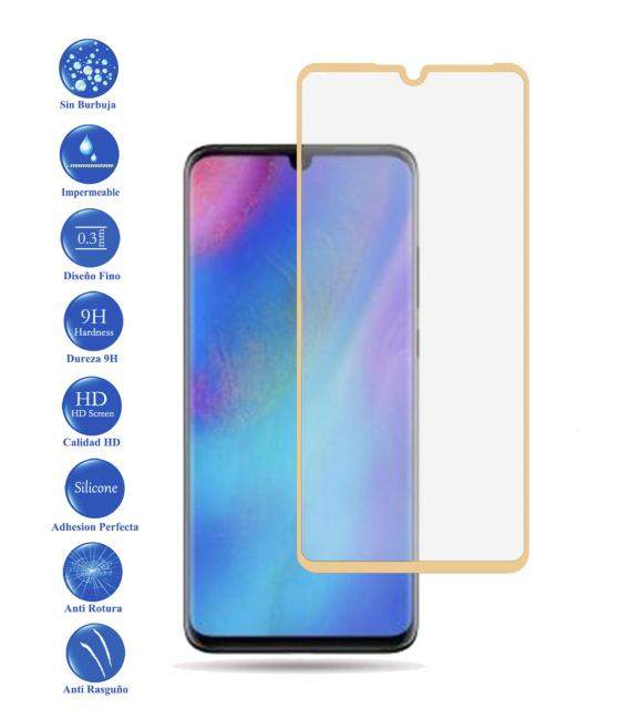 Protector de Cristal Templado Completo 3D 9H para Huawei P30 Lite Elige Color