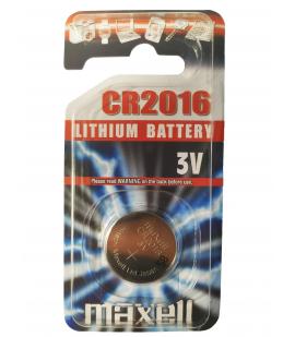 Pila de boton Maxell bateria original Litio CR2016 3V en blister 1X Unidad