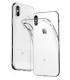 Funda de gel TPU carcasa protectora silicona para movil Iphone XS Transparente - thumbnail 2