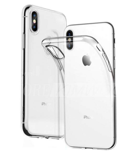 Funda de gel TPU carcasa protectora silicona para movil Iphone XR Transparente