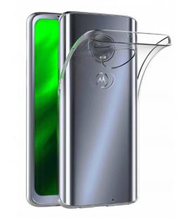 Funda de gel TPU carcasa silicona para movil Motorola Moto G7 Transparente