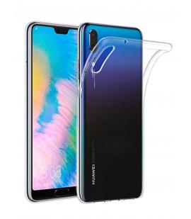 Funda de gel TPU carcasa protectora silicona para movil Huawei P30 Transparente