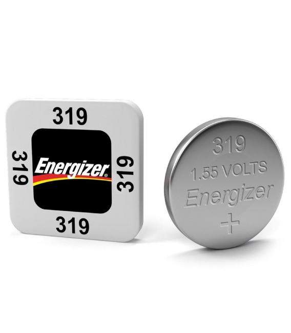 Pilas de boton Energizer bateria original Oxido de Plata SR527SW 1.55V blister 5X Uds