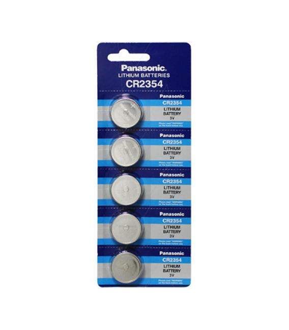 Pilas de boton Panasonic bateria original Litio CR2354 3V en blister 5X Unidades