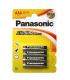 Pilas Panasonic bateria original Alcalina Tipo AAA LR03 1.5V blister 4X Unidades - thumbnail 1