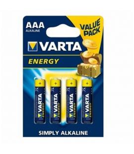 Pilas Varta bateria original Alcalina Tipo AAA LR03 1.5V en blister 4X Unidades