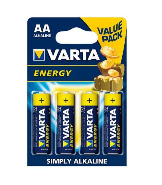 Pilas Varta bateria original Alcalina Tipo AA LR6 1.5V en blister 4X Unidades