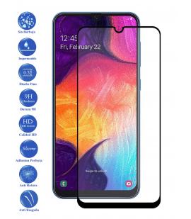 Protector de Cristal Templado Completo 3D 9H para Galaxy A10 Elige Color