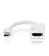 Cable Adaptador Mini display Port a HDMI TV 1.3 HD para iMAC MAC Book Pro Air - thumbnail 3