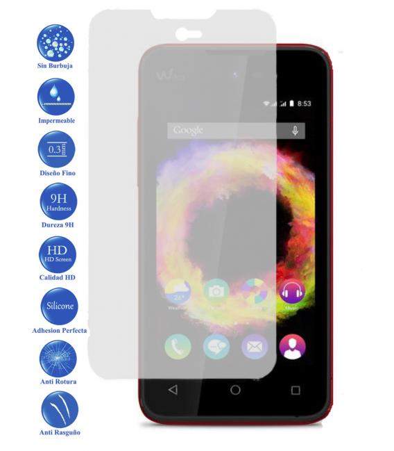 Protector de Pantalla Cristal Templado Vidrio 9H Premium para Wiko Sunny 2