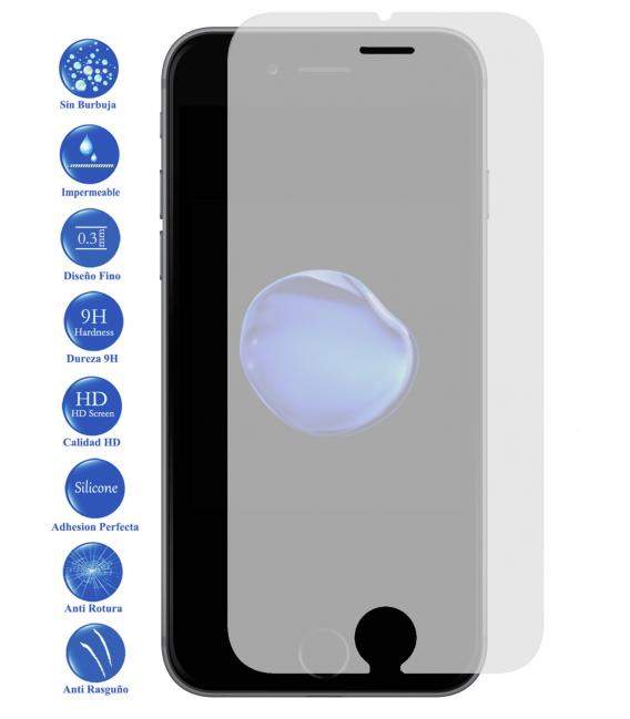 Protector de Pantalla Cristal Templado Vidrio Premium para Apple Iphone 7 de 4.7
