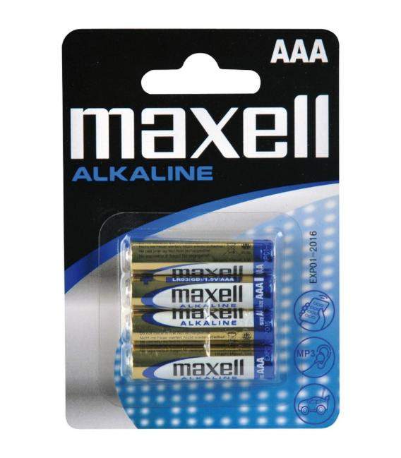 Pilas Maxell bateria original Alcalina Tipo AA LR3 en blister 4X Unidades